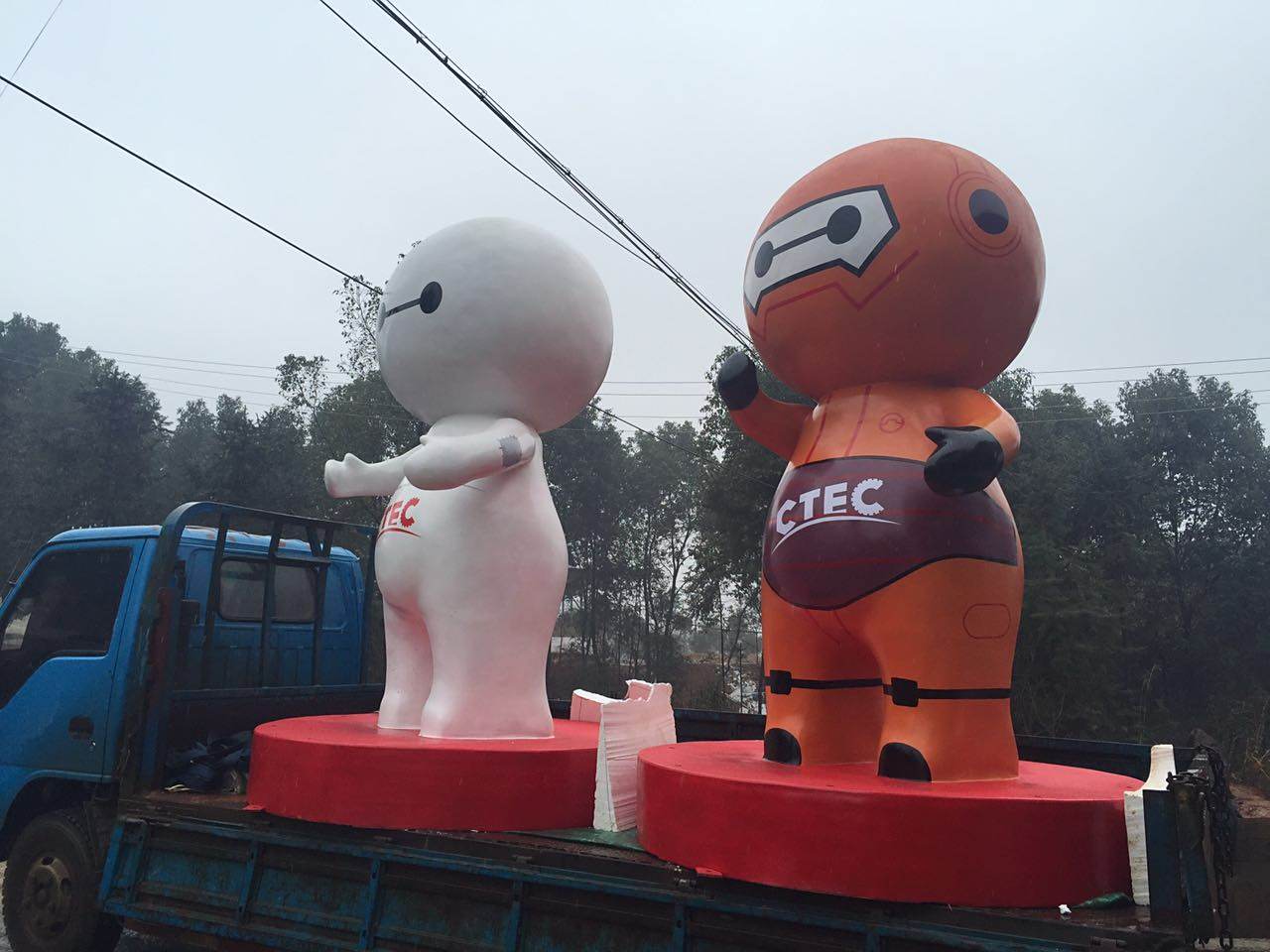 玻璃鋼雕塑-卡通(tōng)雕塑