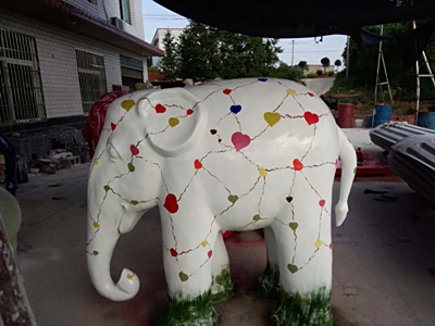 玻璃鋼雕塑-大(dà)象