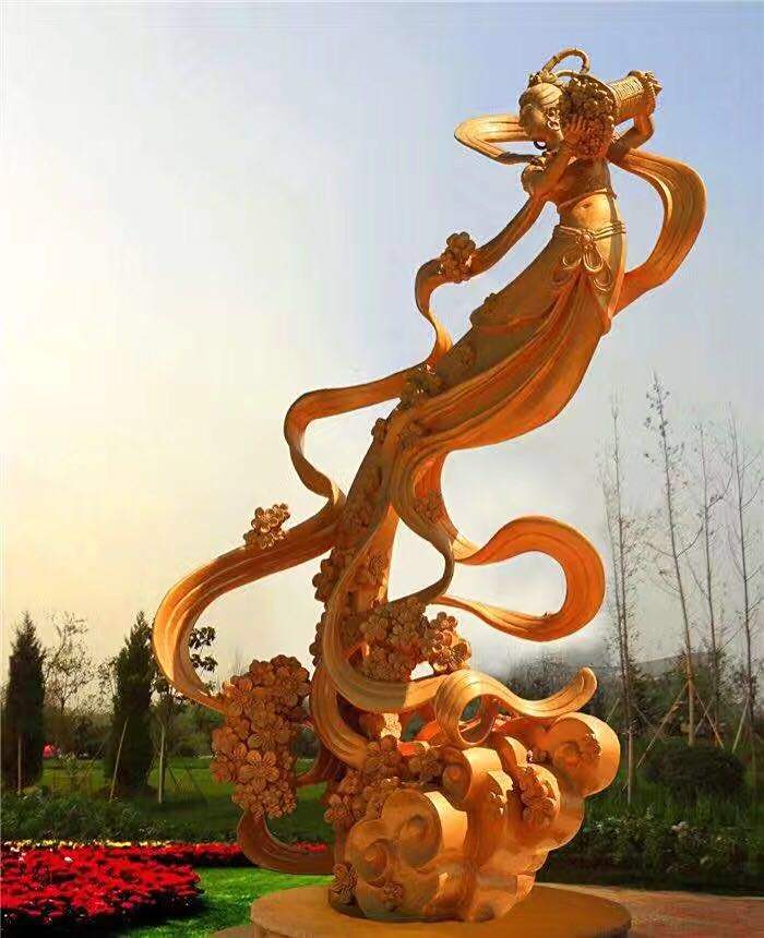 宗教雕塑-飛(fēi)天聖女(nǚ)