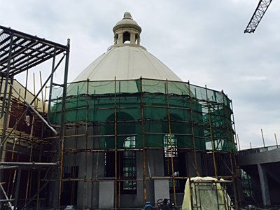 馬王堆楚晟公館-玻璃鋼弧形頂